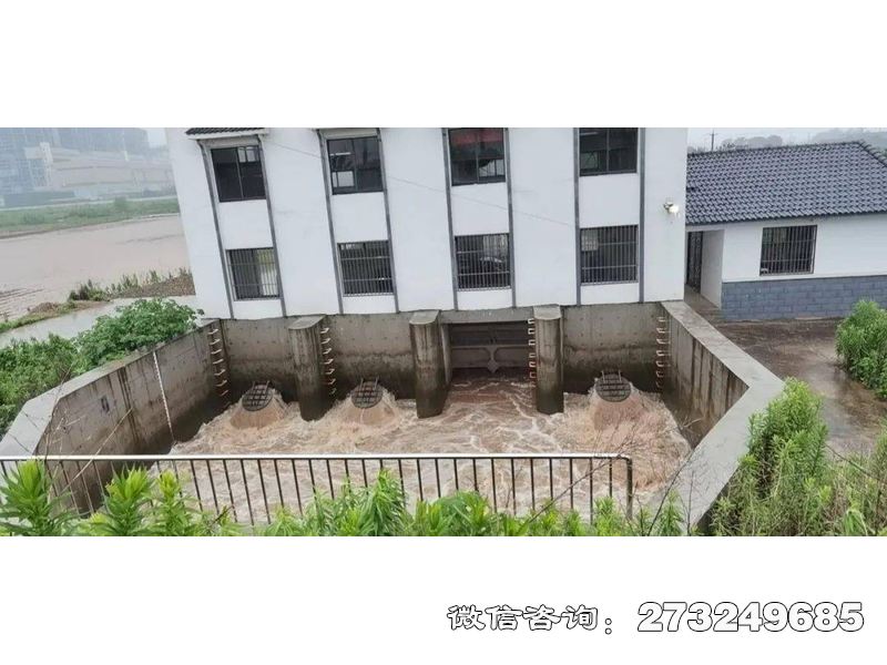 博爾塔拉州山洪防洪泵站閘門