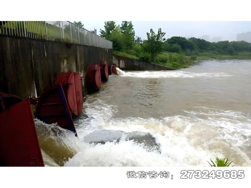 匯川灌溉渠首潮門拍門
