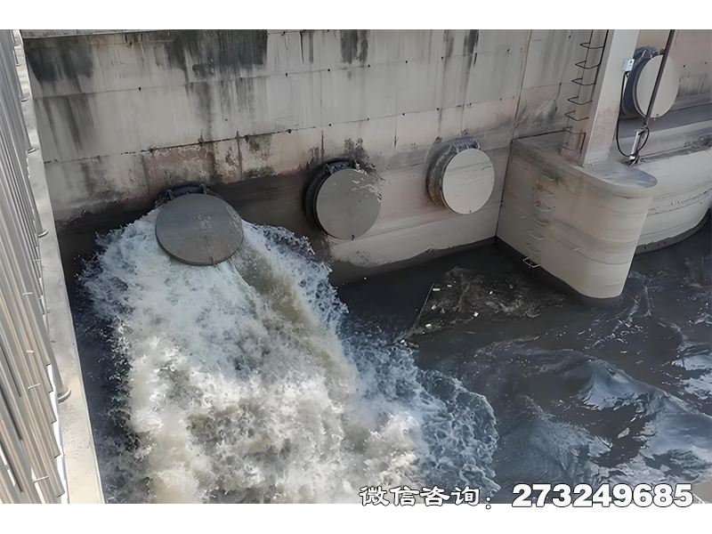 通遼隧道排水口潮門拍門