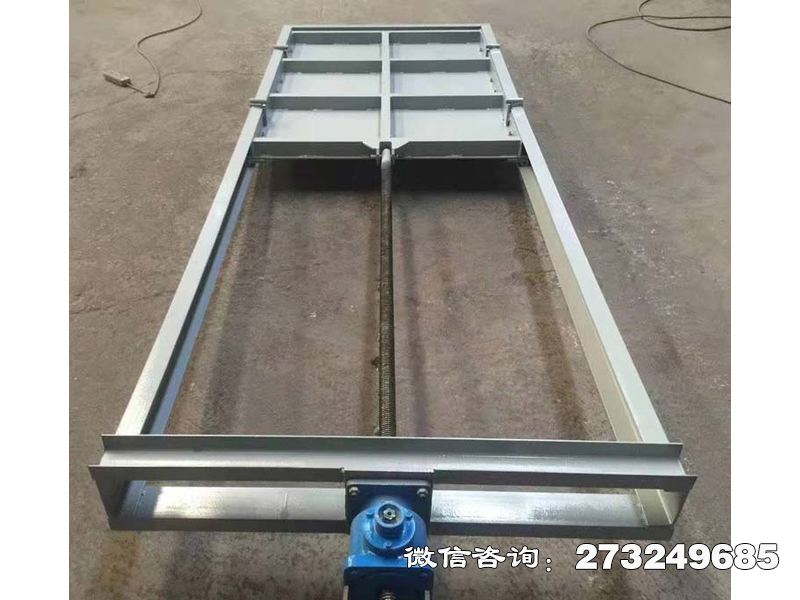 通遼水務(wù)局防洪機(jī)閘一體閘門