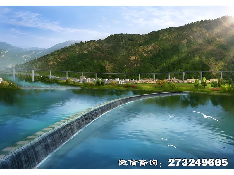 鄂州河道景觀液壓壩