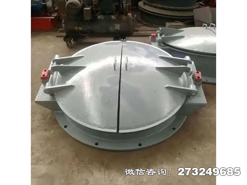白沙鑄鐵圓型導流拍門