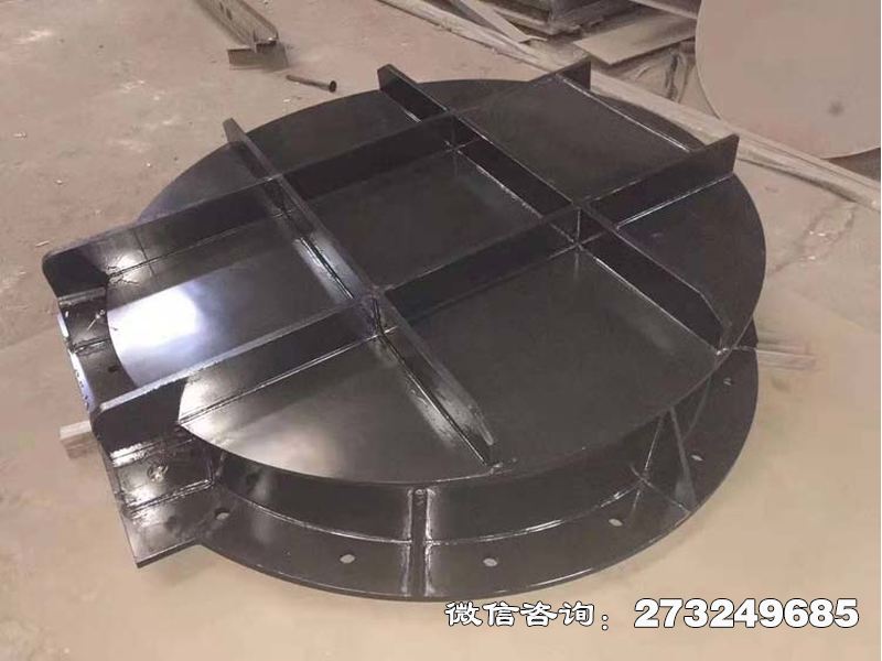 通遼鑄鐵圓形抗震拍門