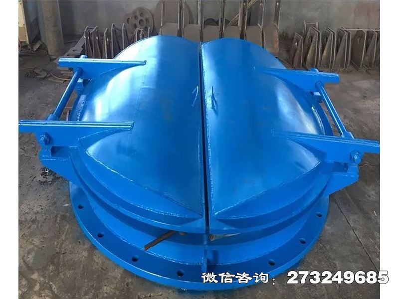 白沙鑄鐵圓形雙開啟閉拍門