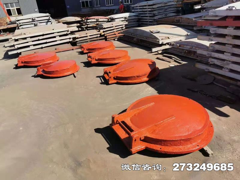 通遼鑄鐵圓型管道拍門