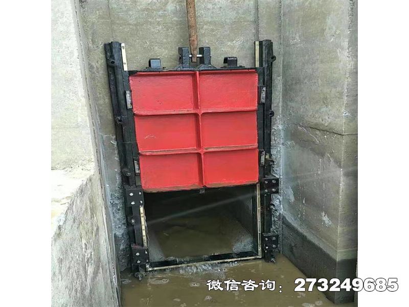 渠道鑄鐵排水方閘